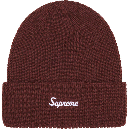 Supreme Loose Gauge Beanie ‘Burgundy’