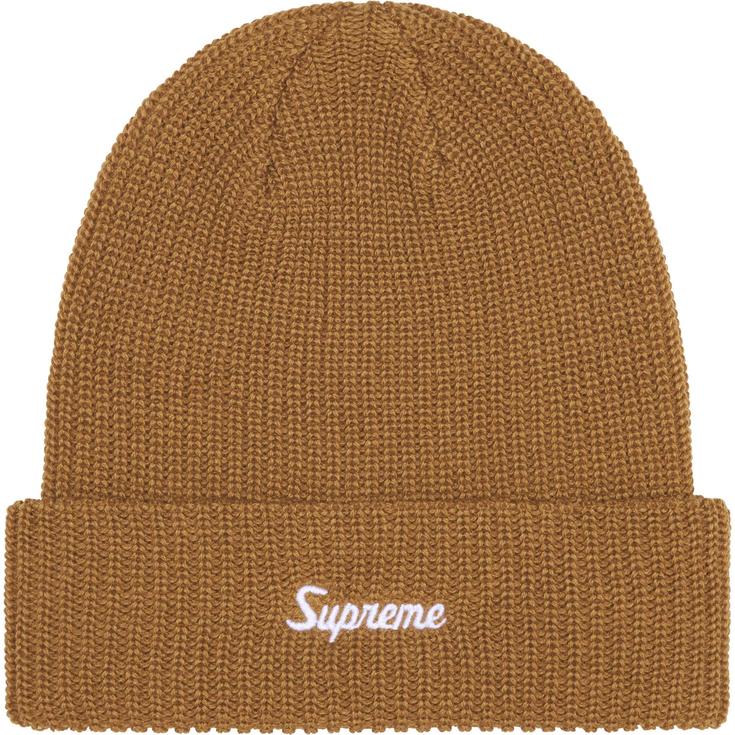 Supreme Loose Gauge Beanie ‘Light Brown’