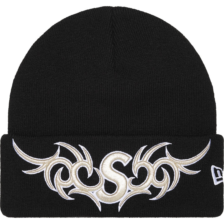 Supreme Tribal S Logo Beanie ‘Black/Gold’