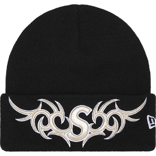 Supreme Tribal S Logo Beanie ‘Black/Gold’