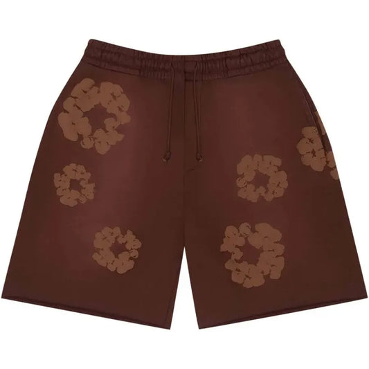 Denim Tear Brown Shorts