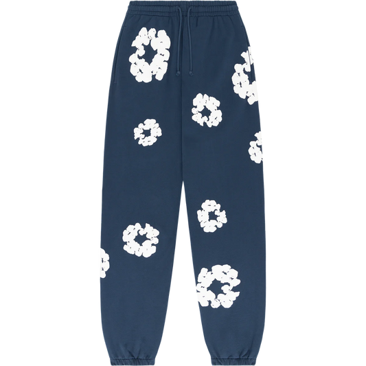 Denim Tears Cotton Wreath Sweatpants Navy