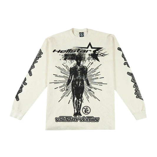 Hellstar Victory Thermal Long Sleeve White/Black