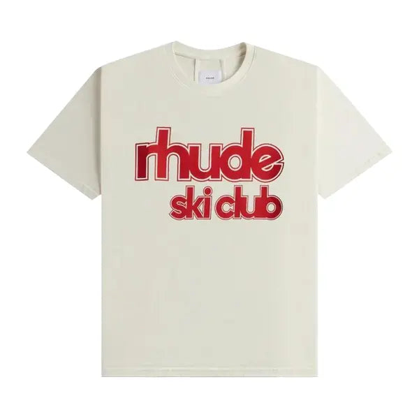 Rhude Ski Club T-Shirt 'Vintage White'