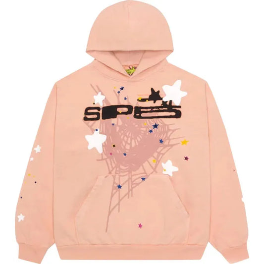 Sp5der Hoodie 'Bellini' Peach