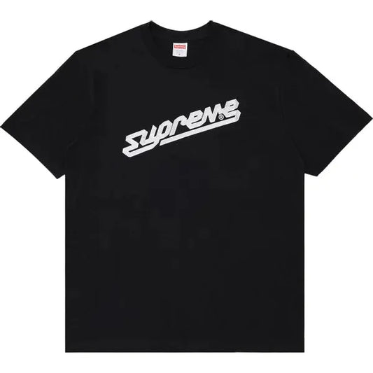 Supreme Banner Tee 'Black'