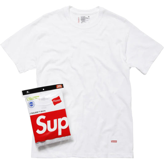 S*preme Hanes Cotton Comfort Soft T-Shirt (3 Pack) 'White’