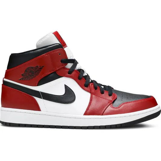 Jordan 1 Mid Chicago Black Toe