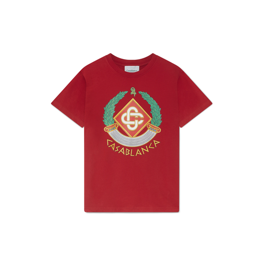 Casablanca Casa Crest T-Shirt Red