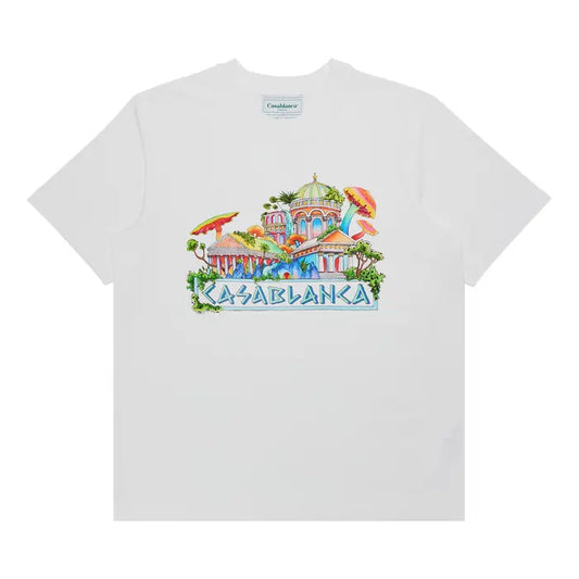 Casablanca The Road To Knowledge Printed T-Shirt 'White'