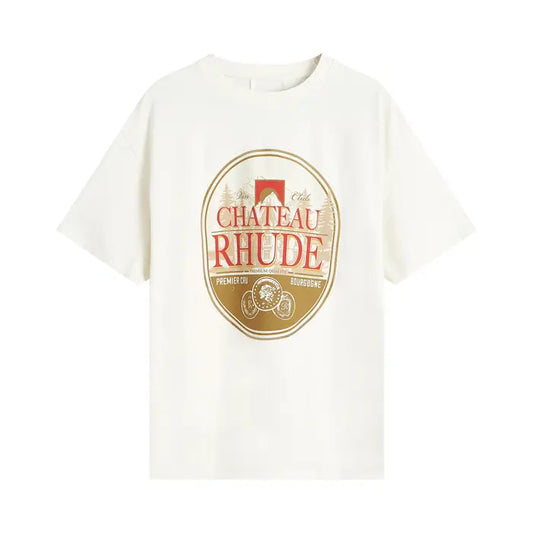 Rhude Premier Cru Tee 'Vintage White'