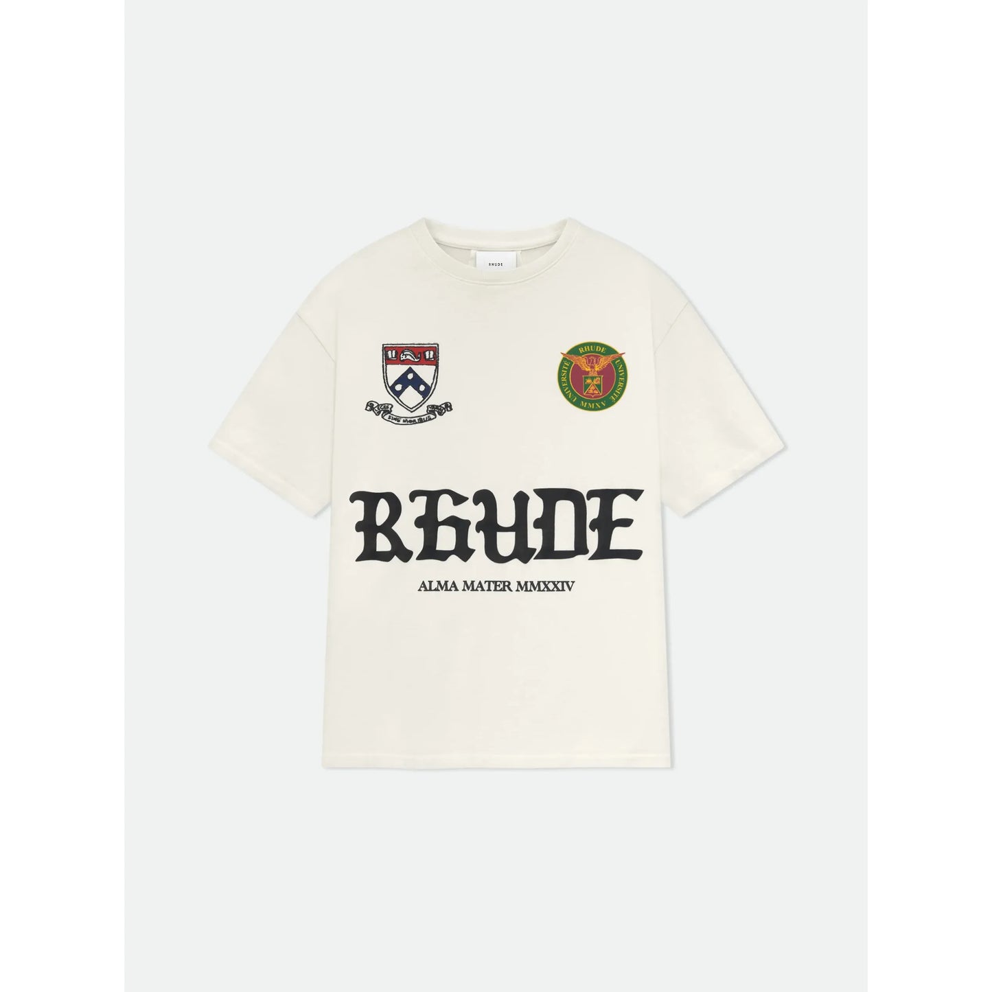 Rhude Runway Script Tee Vintage White