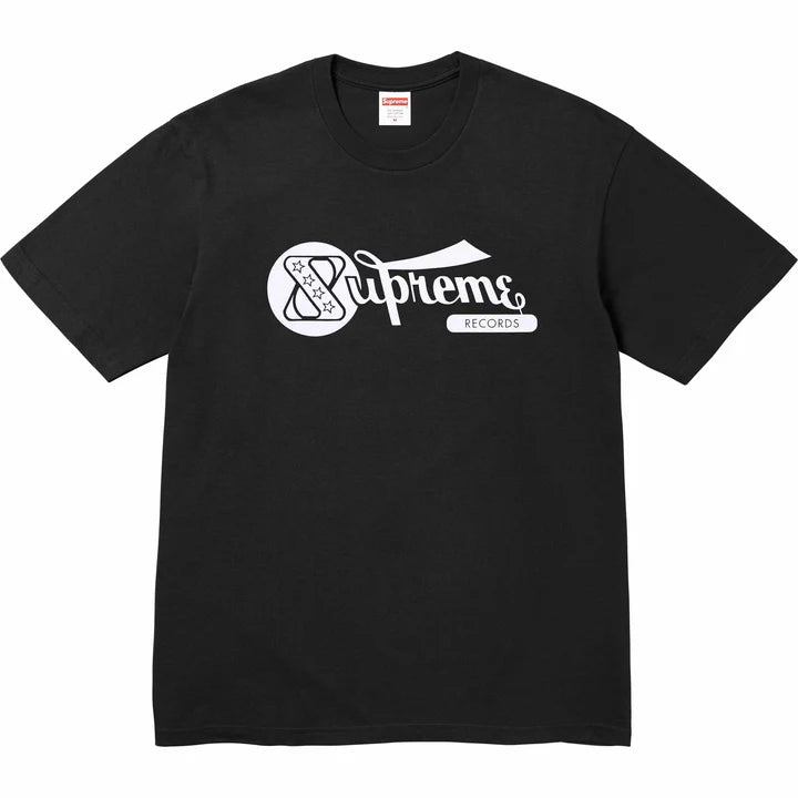 Supreme Records Tee Black