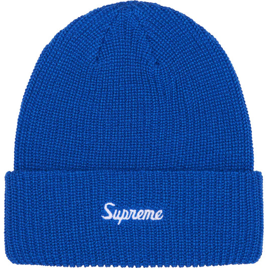 Supreme Loose Gauge Beanie Royal Blue