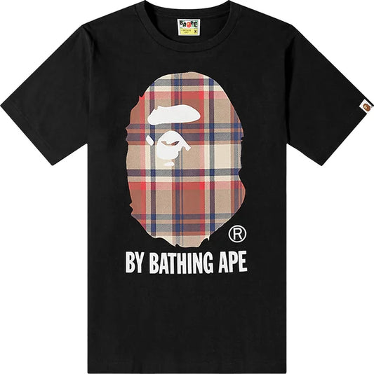 Bape Check By Bathing Ape Tee
Black/Red