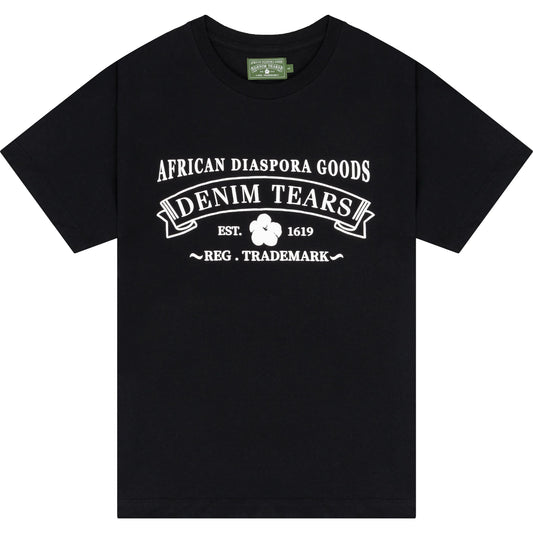 Denim Tears ADG Tee Black/White