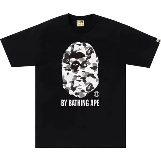 BAPE ABC Camo By Bathing Ape Tee 'Black/Grey'