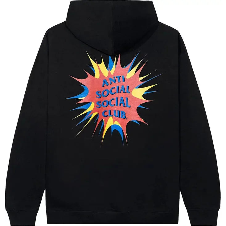 Anti Social Social Club Stunned Hoodie Black