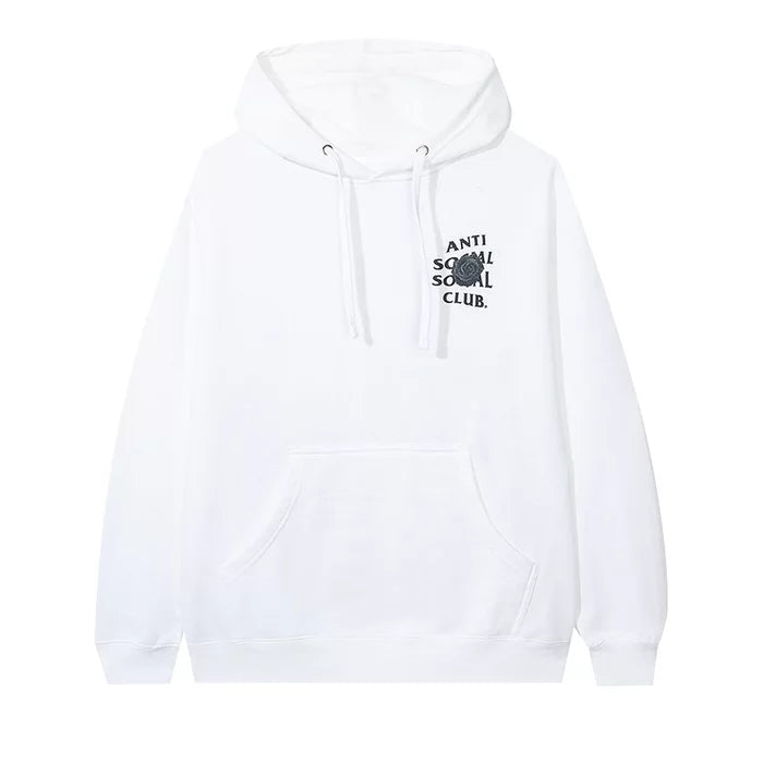 Anti Social Social Club Bat Emoii Hoodie White