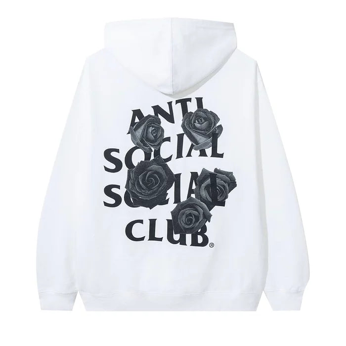 Anti Social Social Club Bat Emoii Hoodie White