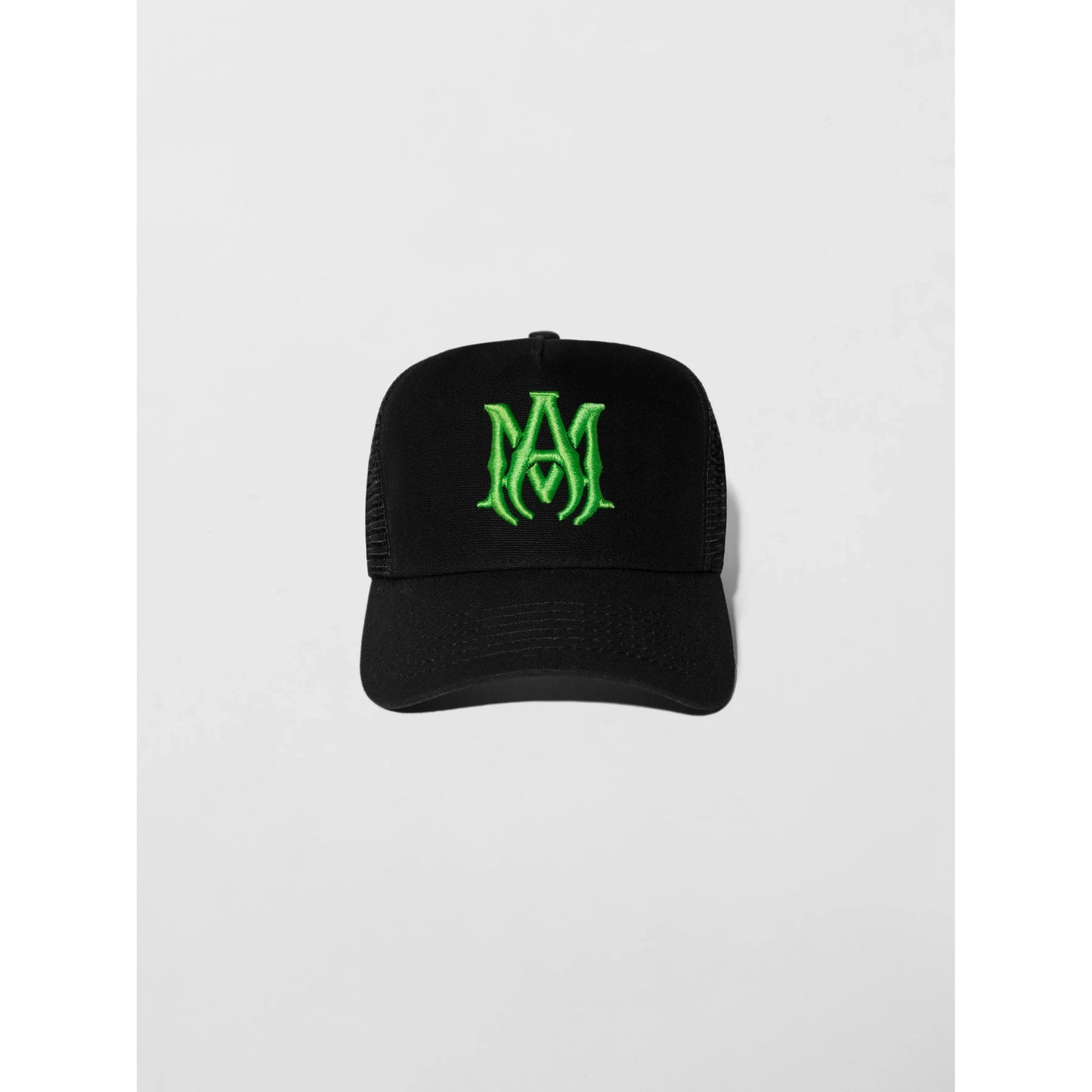 Amiri M.A Logo Trucker Hat Black/Green