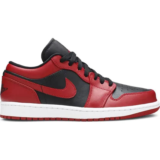 Jordan 1 Low Gym Red Black Toe