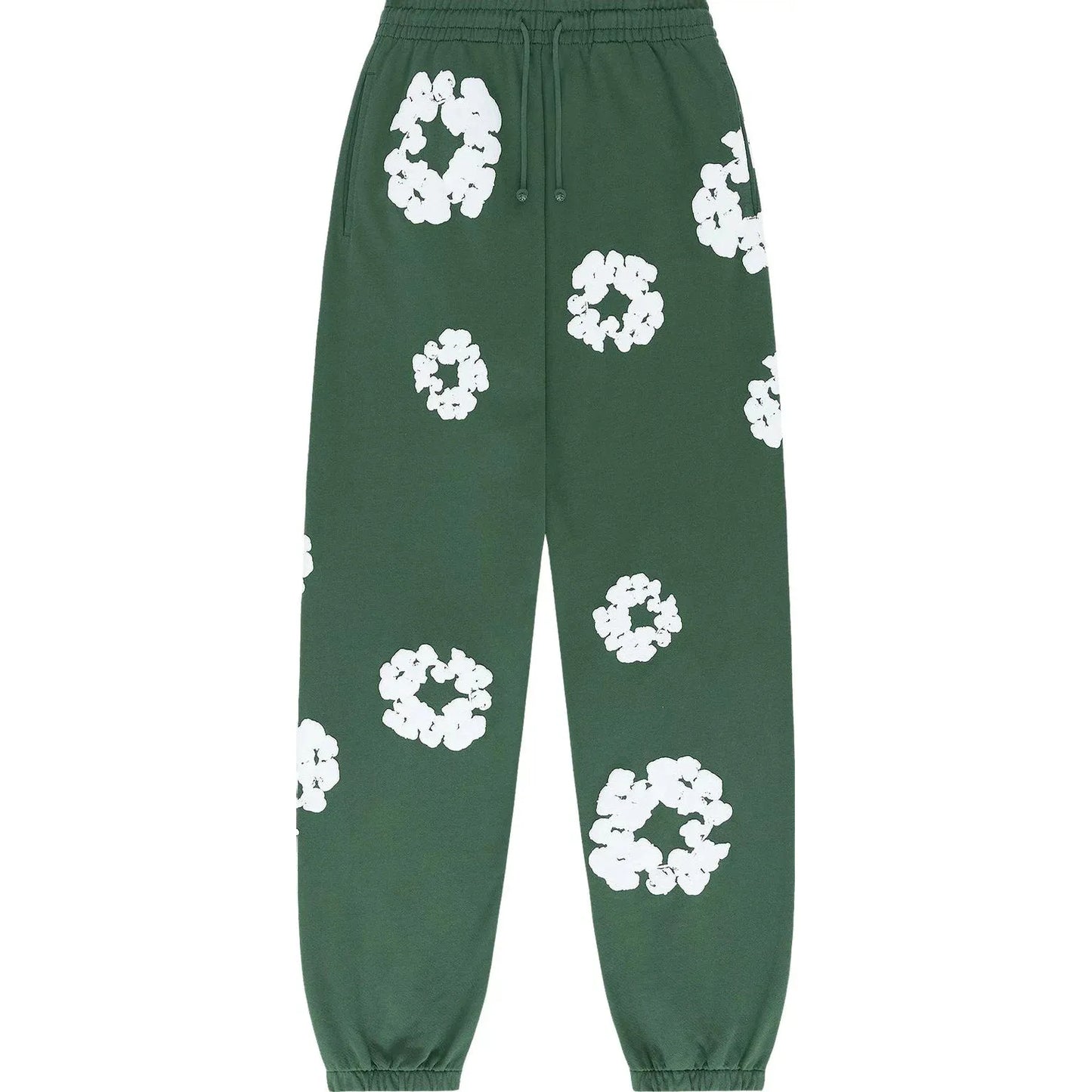 Denim Tears Cotton Wreath Sweatpants Green