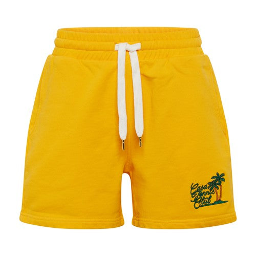 Casablanca Casa Tennis Club Sweatshorts Yellow