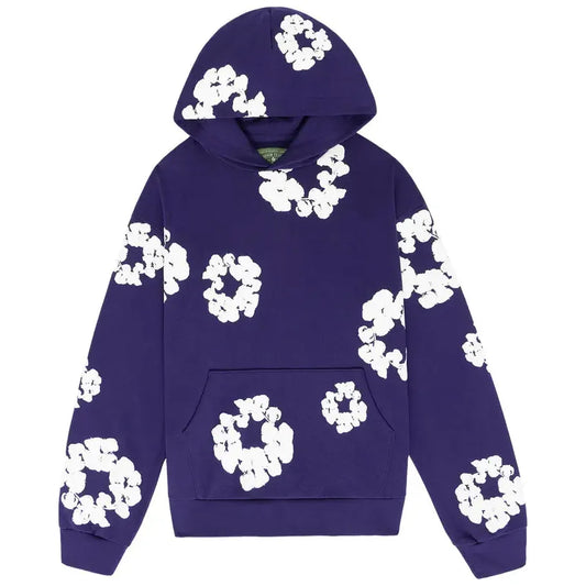Denim Tears Cotton Wreath Hoodie Purple