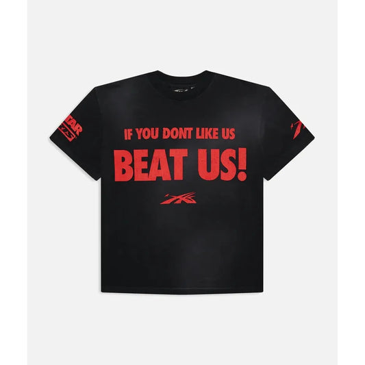 Hellstar Beat Us! T-Shirt Red/Black