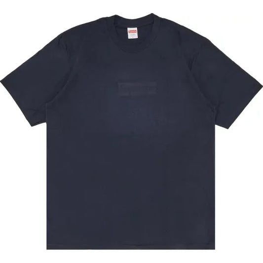 Supreme Tonal Box Logo Tee 'Navy'