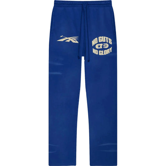 Hellstar No Guts No Glory! Sweatpants Blue/White