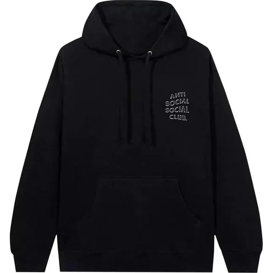 Anti Social Social Club Burnouts Hoodie 'Black'