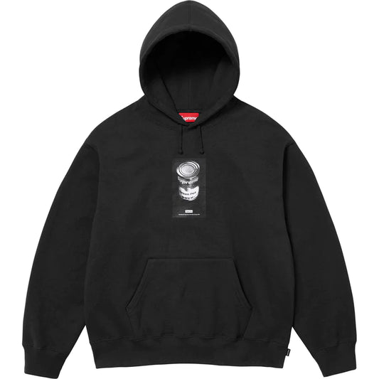 Supreme Soup Can Hooded Sweatshirt Black