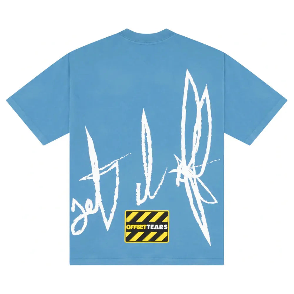 Denim Tears x Offset Set It Off #2 T-Shirt Blue