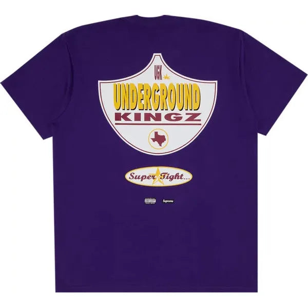 Supreme UGK Super Tight Tee Purple