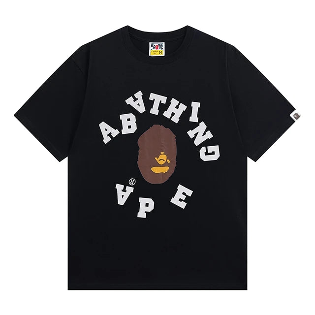 Bape Scrambled Letter Tee ‘Black’