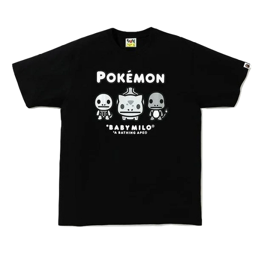 Bape X Pokemon 1st Pokemon Tee - Black