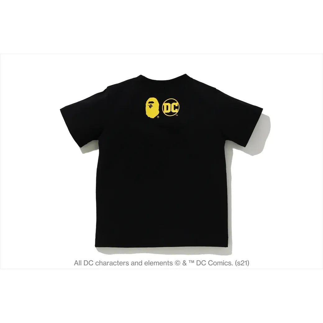 Bape x DC Baby Milo Batman College Tee 'Black'