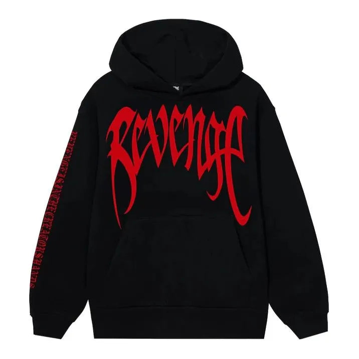 Revenge Archive Hoodie Black/Red