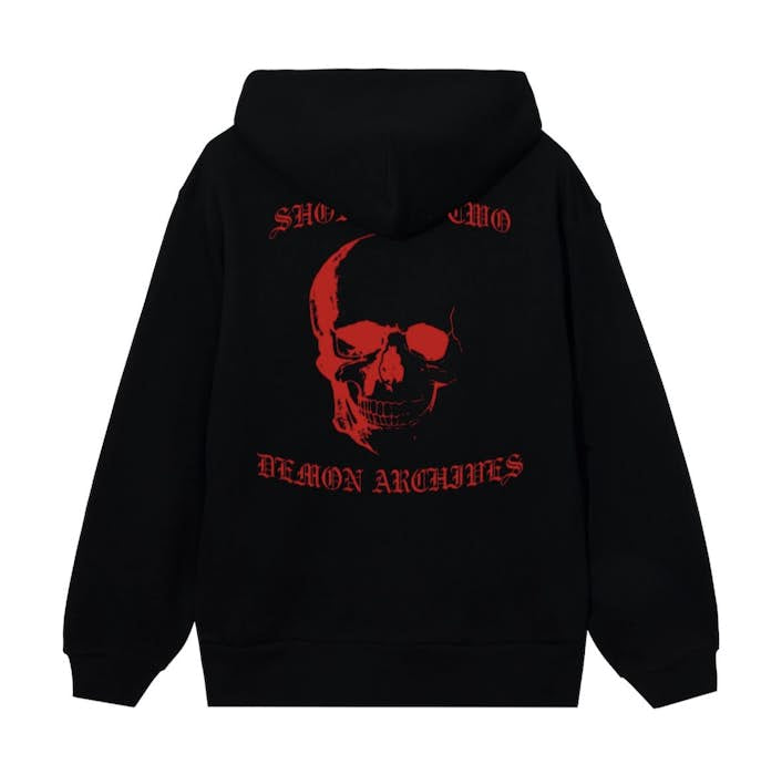 Revenge Archive Hoodie Black/Red