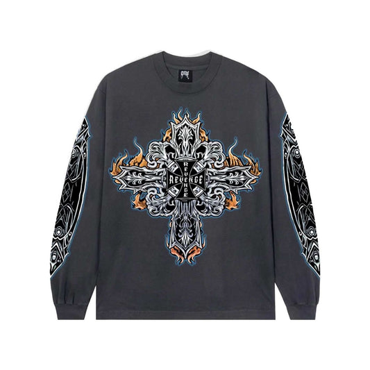 Revenge X G Herbo Ironcrest Long Sleeve Black