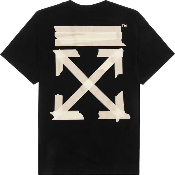 Off-White Tape Arrows Short Sleeve Over T-Shirt 'Black'