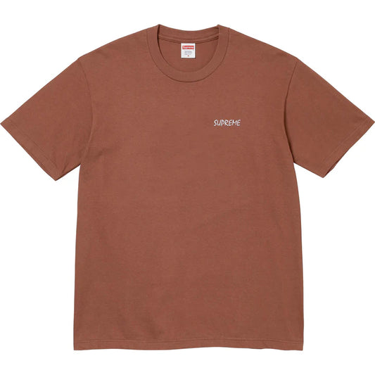 Supreme Black Cat Tee ‘Brown