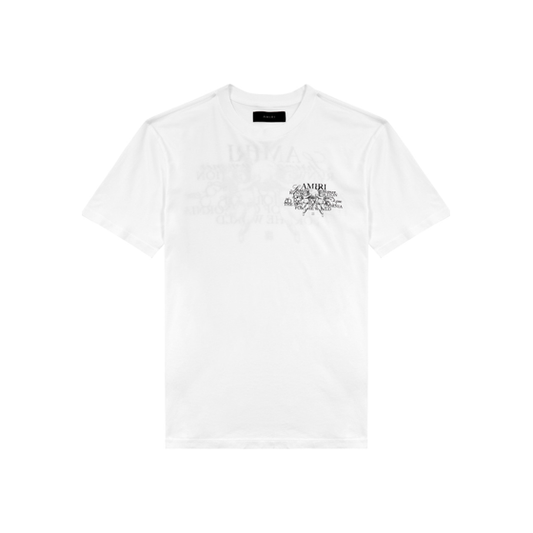 Amiri Cheerub Text Tee White