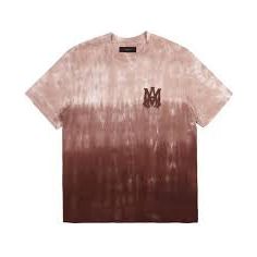 Amiri Dip Dyed Logo Shirt Brown