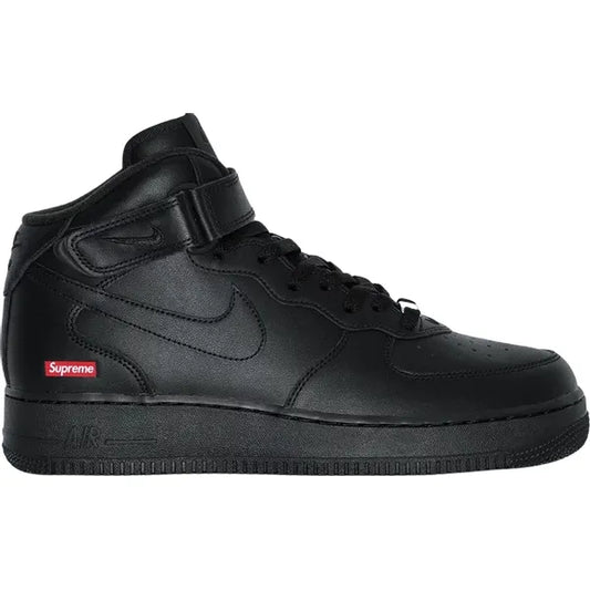 Nike Air Force Supreme Black Mid