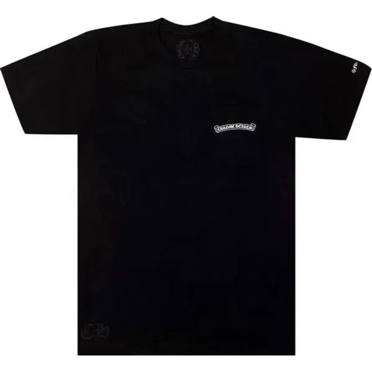 Chrome Hearts Scroll Logo T-Shirt 'Black'