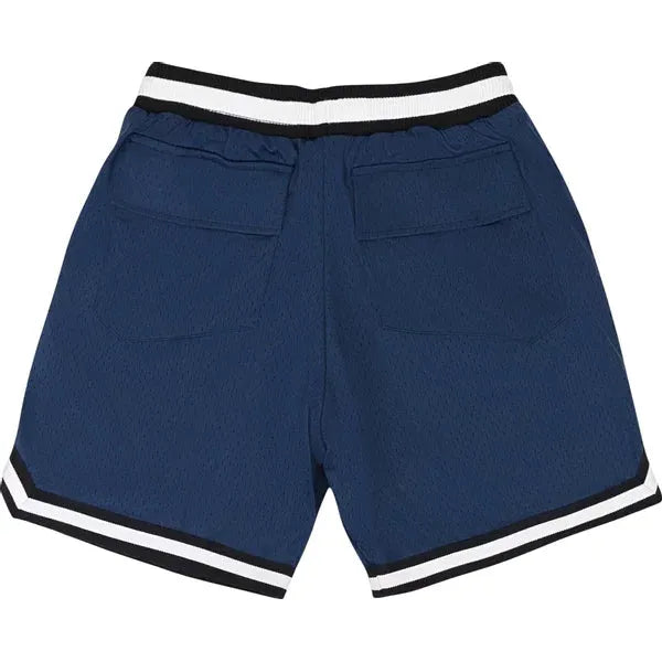 Rhude Court Logo Shorts Navy