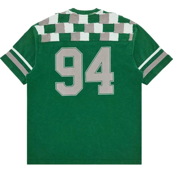 Supreme Patchwork Yoke Football Top 'Green'